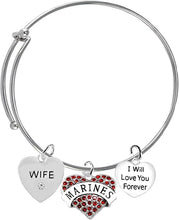 Wife, I Will Love You Forever, Marine Hypoallergenic, Safe-Nickel Free, No Poisonous Lead Or Cadmium