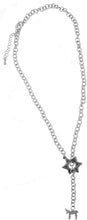 Jewish Chai, The Symbol Of Life, Through A Star Of David, Rolo Chain Necklace Hypoallergenic, Safe-Nickel, Lead, And Cadmium Free