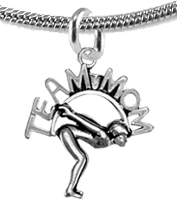 Team Mom Swimming Necklace Adjustable Hypoallergenic, Safe-Nickel, Lead & Cadmium Free!