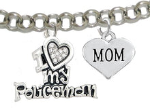 Policeman's, I Love My Policeman, Mom, Hypoallergenic, Safe-Nickel, Lead, Free