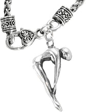 Swimming Diver Necklace Hypoallergenic, Safe-Nickel, Lead & Cadmium Free!