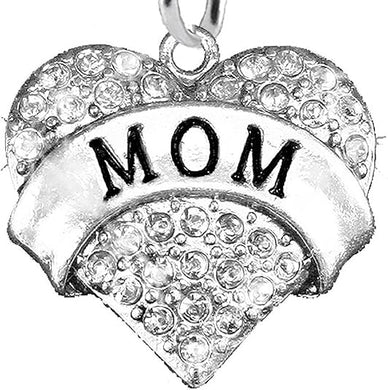 Mom Charm Post Earring Hypoallergenic, Safe-Nickel, Lead & Cadmium Free!