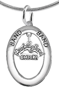Marching Band Chick, Hypoallergenic Adjustable Necklace, Safe-Nickel, Lead and Cadmium Free