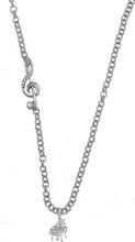 Treble Clef Piano Rolo Chain Adjustable Necklace, Hypoallergenic, Safe-Nickel, Lead, and Cadmium Free