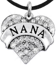 Nana Charm Necklace Adjustable, Hypoallergenic, Safe-Nickel, Lead & Cadmium Free!