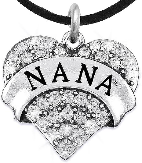 Nana Charm Necklace Adjustable, Hypoallergenic, Safe-Nickel, Lead & Cadmium Free!