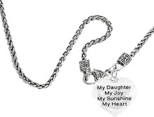 Message Jewelry, Message Jewelry, My Daughter, My Joy, My Sunshine, My Heart, Necklace, Hypoallergenic, Safe-Nickel, Lead, Free