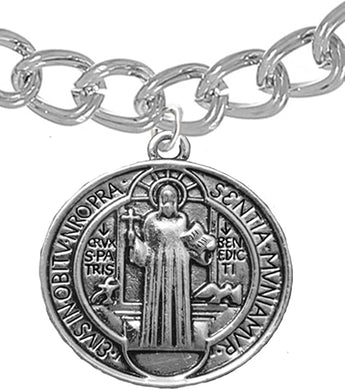 Saint Benedict Protect Me from Harm Prayer, from Evil, from The Devil. Nickle, Lead Cadmium Free