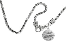 Saint Benedict Necklace, Protective Charm, and Prayer, Protect Me from Harm, Evil, The Devil. Nickel, Lead Cadmium Free