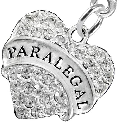 Paralegal Heart Post Earring Hypoallergenic, Safe, Nickel, Lead & Cadmium Free!