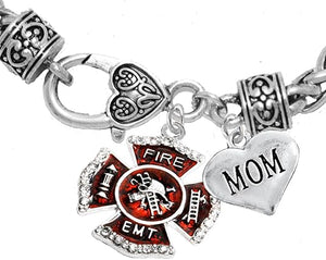 EMT Mom Adjustable Bracelet, Hypoallergenic, Safe-Nickel, Lead, Cadmium Free