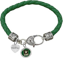 Army,Super Hero, Army Green Leather Bracelet, Hypoallergenic Safe, No Nickel, Lead, Or Poisonous Cadmium In Bracelet