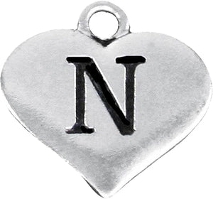 Army Wife Initial Bracelet (N)