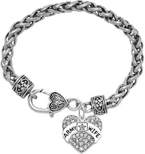 The Army Wife Hypoallergenic Bracelet, Safe-Nickel, Lead, Cadmium Free