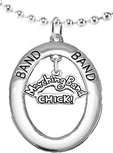Marching Band Chick, Hypoallergenic Adjustable Necklace, Safe-Nickel, Lead and Cadmium Free