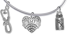 EMT, Add-A-Charm Bracelet, Hypoallergenic, Safe-Nickel, Lead, Free