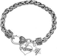 Nurse, RN, LPN, You Made A Difference, Bracelet, Hypoallergenic, Safe-Nickel, Lead, Free