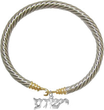 YESHUA (JESUS IN HEBREW) NAMED BY AN ANGEL OF GOD. Yeshua Messianic, Christian Gold/Silver Cuff Bracelet, Hypoallergenic, Safe-Nickel, Lead, Cadmium Free