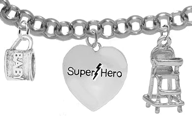 Mom, Super Hero, My Mom, My Joy, My Sunshine, My Heart, I Will Love You Forever, Bracelet, Hypoallergenic Safe- No Nickel. Lead, Or Poisonous Cadmium