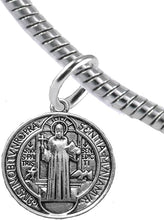 Saint Benedict Protective Charm, and Prayer, Protect Me from Harm, from Evil, from The Devil Adjustable. Bracelet Nickle, Lead Cadmium Free