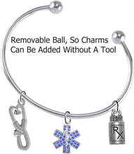 EMT, Paramedic, Add-A-Charm Bracelet, Hypoallergenic, Safe-Nickel, Lead, Free