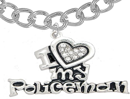 Policeman's, I Love My Policeman, Hypoallergenic, Safe-Nickel, Lead, Free