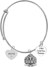 Wife, I Will Love You Forever, Army Hypoallergenic, Safe-Nickel Free, No Poisonous Lead Or Cadmium