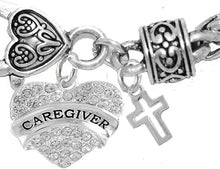 Caregiver, Nurse, RN, LPN, High Polished Cross, Bracelet, Hypoallergenic, Safe-Nickel, Lead, Free