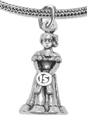 The Perfect Gift, Quinceanera Hypoallergenic Adjustable Necklace, Safe-Nickel, Lead & Cadmium Free!