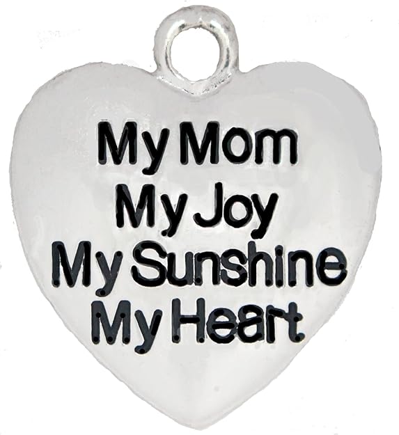 Creative My Mom, My Joy, My Sunshine,My Heart.Hyperallergenic, Safe-Nickel, Lead, And Cadmium Free