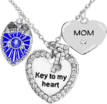 Policeman's Mom Necklace, Hypoallergenic, Safe-Nickel, Lead, Cadmium Free