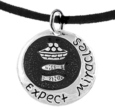 Expect Miracles, The Original Hypoallergenic, Safe-Nickel, Lead, Cadmium Free, Adjustable Necklace