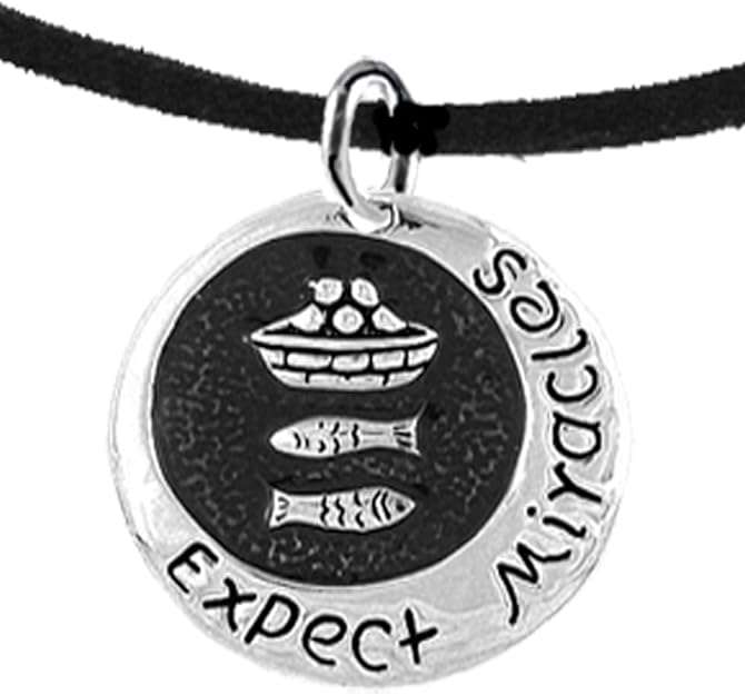 Expect Miracles, The Original Hypoallergenic, Safe-Nickel, Lead, Cadmium Free, Adjustable Necklace