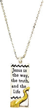 Jesus Is The Way, The Truth, And The Life, Necklace, Hypoallergenic Safe- No Nickel,Lead, Or Poisonous Cadmium