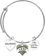 Army Girlfriend, I Will Love You Forever, Hypoallergenic, Safe-Nickel Free, No Poisonous Lead Or Cadmium