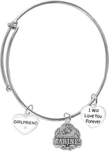 Girlfriend, I Will Love You Forever, Marine Hypoallergenic, Safe-Nickel Free, No Poisonous Lead Or Cadmium