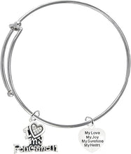Policeman's, I Love My Policeman, My Love, My Joy, Adjustable Miracle Wire Bracelet, Hypoallergenic, Safe-Nickel, Lead, Free