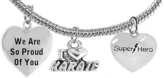 Martial Arts, Kickboxing Jewelry, Karate Jewelry, Super Hero, We Are So Proud Of You, 