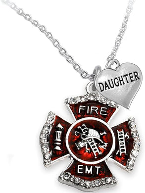 EMT Daughter Adjustable Necklace, Hypoallergenic, Safe-Nickel, Lead, Cadmium Free