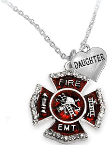 EMT Daughter Adjustable Necklace, Hypoallergenic, Safe-Nickel, Lead, Cadmium Free