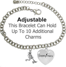 My Daughter, Super Hero, Soccer Player Jewelry Adjustable Bracelet Hypoallergenic, Safe-Nickel, Lead Free