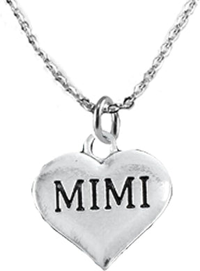 Mimi, She is Special, Show Her How Much You Love Her, Sterling Silver, Solid .925 Sterling, Not Plated Or Coated, 18 Inch Necklace, Charm, Nickel, Lead, Cadmium Free. Fast