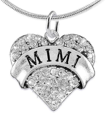 Mimi Charm Necklace Adjustable, Hypoallergenic, Safe-Nickel, Lead & Cadmium Free!