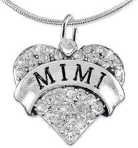 Mimi Charm Necklace Adjustable, Hypoallergenic, Safe-Nickel, Lead & Cadmium Free!