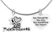Policeman's, I Love My Policeman, My Daughter, My Joy, My Sunshine, Adjustable, Hypoallergenic, Safe-Nickel, Lead, Free