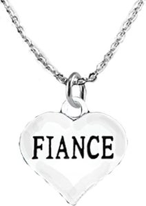 Fiance, She is Special, Show Her How Much You Love Her, Sterling Silver, Solid .925 Sterling, Not Plated Or Coated, 18 Inch Necklace, Charm, Nickel, Lead, Cadmium Free. Fast,