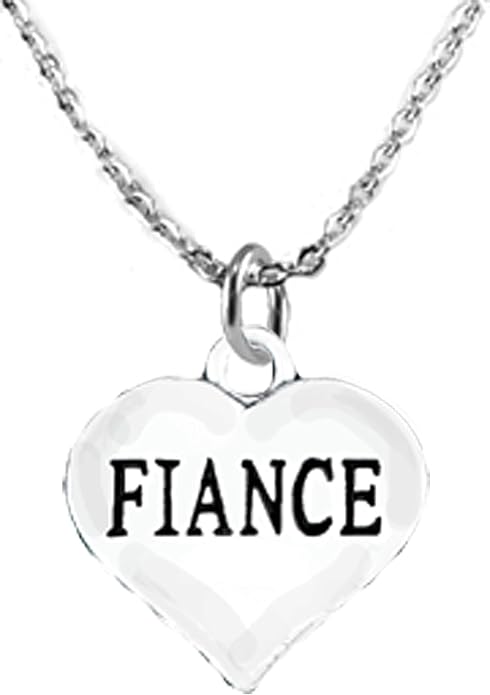 Fiance, She is Special, Show Her How Much You Love Her, Sterling Silver, Solid .925 Sterling, Not Plated Or Coated, 18 Inch Necklace, Charm, Nickel, Lead, Cadmium Free. Fast,