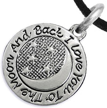 Mother's Day Jewelry, Mom Jewelry, Grandma Jewelry, I Love You To The Moon And Back Adjustable Neck Hypoallergenic-Safe, Nickel, Lead, Free
