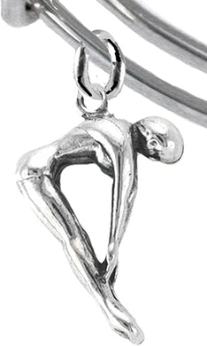 Swimming, Diver Adjustable Charm Bracelet, Hypoallergenic, Safe-Nickel Free, No Poisonous Lead Or Cadmium