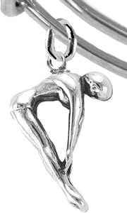 Swimming, Diver Adjustable Charm Bracelet, Hypoallergenic, Safe-Nickel Free, No Poisonous Lead Or Cadmium